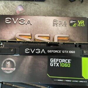 EVGA 1060 6GB GeForce GTX DDR5 Graphics Card